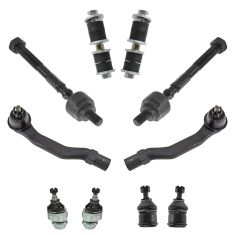 96-98 Honda Civic 98-99 Civic ex SE 10 Piece Front Steering & Suspension Kit