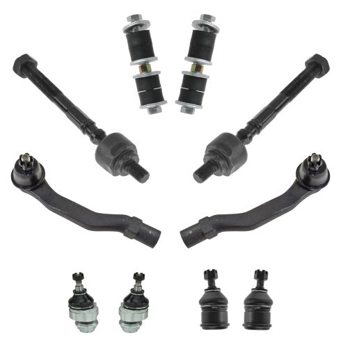 96-98 Honda Civic 98-99 Civic ex SE 10 Piece Front Steering & Suspension Kit