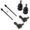 01-06 Hyundai Elantra; 03-08 Tiburon; 05-09 Spectra Front Steering & Suspension Kit (6 Piece)