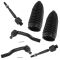 07-14 Ford Edge; 07-15 Lincoln MKX Front Inner & Outer Tie Rod End w/ Rack Boot (6 Piece)
