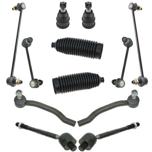 01-05 Acura MDX; 03-05 Honda Pilot Front 12 Piece Steering & Suspension Kit
