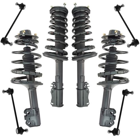 97-01 Lexus ES300; 97-03 Toyota Avalon 97-01 Camry 8 Piece Front & Rear Steering & Suspension