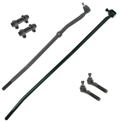 98-99 Dodge Ram 1500 2500 4WD Pickup Truck Front Steering Kit (6 Piece)