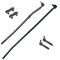 98-99 Dodge Ram 1500 2500 4WD Pickup Truck Front Steering Kit (6 Piece)