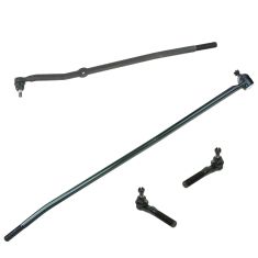 98-99 Dodge Ram 1500 2500 4WD Pickup Truck Tie Rod End Set of 4