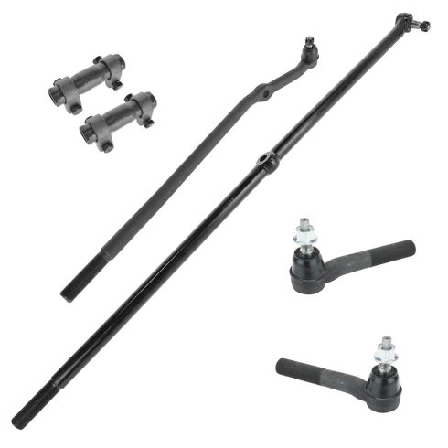 00-01 Dodge Ram 1500; 00-02 Ram 2500 3500 w/4WD Tie Rod End w/ Adjusting Sleeve Kit (6 Piece)