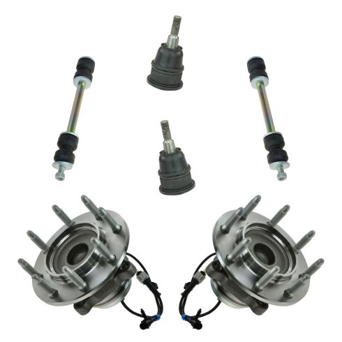 03-13 Express Savava Van 2500 3500 Front Suspension Kit (6 Piece)