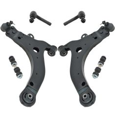 97-11 Chevy Olds Pontiac Sedan Minivan Multifit Front Steering & Suspension Kit (6 Piece)