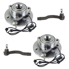 04-07 Armada, Titan, Q56 Front Steering & Suspension Kit (4 Piece)