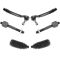 98-05 Mercedes Benz ML Class Inner & Outer Tie Rod End w/ Rack Boot Kit (6 Piece)