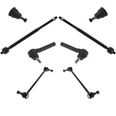 08-10 Dodge Grand Caravan; Chrysler Town & Country Steering & Suspension Kit (8 Piece)