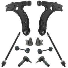 98-06 Volkswagen Jetta Beetle Golf Steering & Suspension Kit (10 Piece)