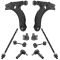 98-06 Volkswagen Jetta Beetle Golf Steering & Suspension Kit (10 Piece)
