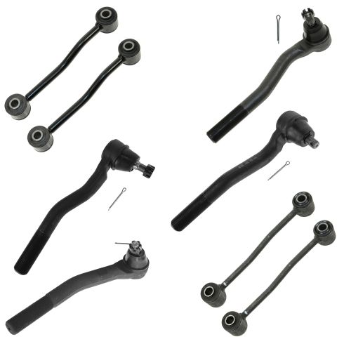 99-04 Jeep Grand Cherokee Steering & Suspension Kit (8 Piece)