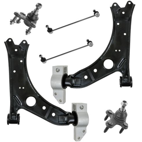 06-08 Audi A3; 06-09 VW Suspension Kit (6 Piece)