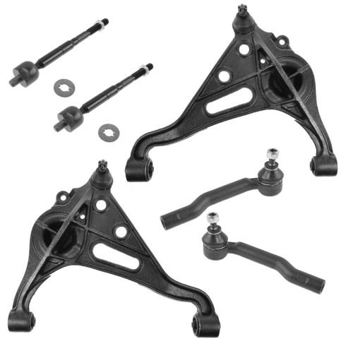 99-04 Chevy Tracker; 99-04 Suzuki Grand Vitara 6 Piece Front Steering & Suspension Kit