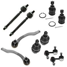 97-01 Honda CR-V 10 Piece Front Steering & Suspension Kit Set