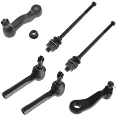 99-07 GM Full Size Pickup SUV w/ 3 Groove Pitman Arm Steering Kit (6 Piece)