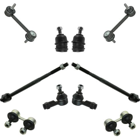 01-06 Hyundai Elantra Front Rear Steering & Suspension Kit (10 Piece)