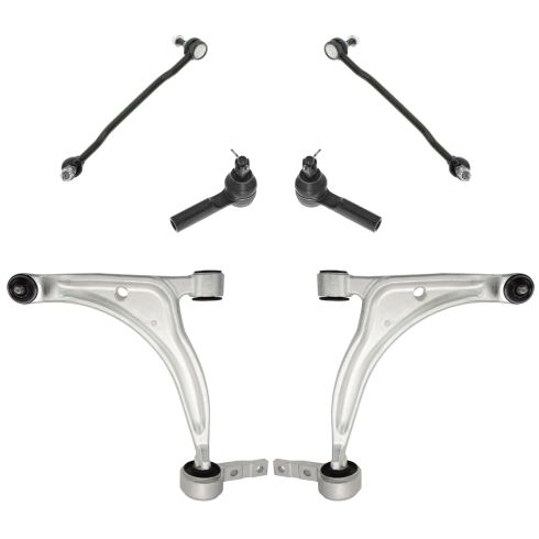 02-06 Nissan Altima; 04-08 Maxima  Front Steering & Suspension Kit (8 Piece)
