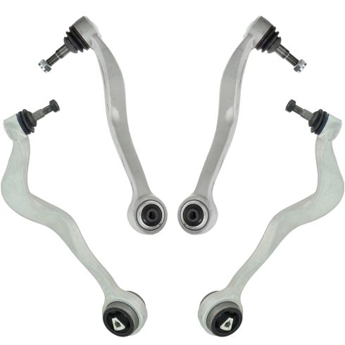 04-10 BMW 5 Series ( exc AWD) Front Lower Control Arm w/ Ball Joint Set of 4