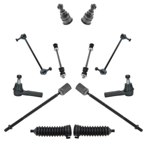 96-07 Ford Taurus; 96-05 Mercury Sable Front Steering & Suspension Kit (12 Piece)