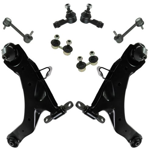 01-06 Hyundai Elantra Front Rear Steering & Suspension Kit (8 Piece)