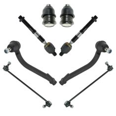 07-12 Hyundai Santa Fe; 11-13 Kia Sorento Front Steering & Suspension Kit (8 Piece)