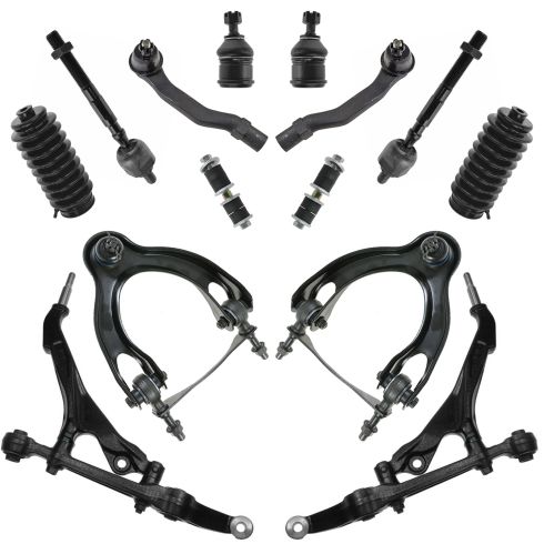 92-95 Honda Civic; 94-97 Del Sol; 94-97 Acura Integra Front Steering & Suspension Kit (14 Piece)
