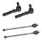 02-03 Subaru Impreza; 04 WRX STI Inner & Outer Tie Rod End Set of 4