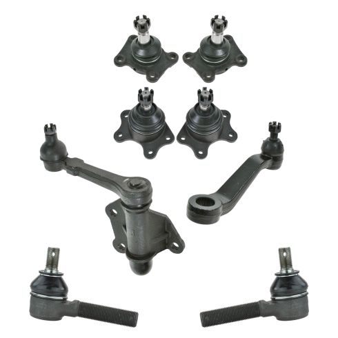 93-98 Toyota T100; 89-95 4Runner; 89-95 Pickup Front Steering Kit (8 Piece Set)