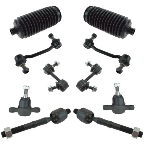 06-10 Hyundai Sonata; 06-11 Azera; 07-09 Kia Amanti Steering & Suspension Kit (10 Piece)