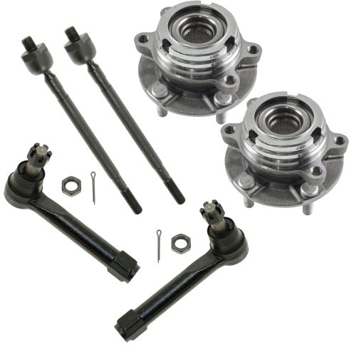 04-09 Nissan Quest Front Steering & Suspension Kit (6 Piece)