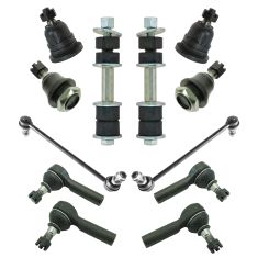 00-04 Nissan Xterra Front & Rear Steering & Suspension Kit (12 Piece)
