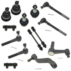 97-99 Dodge Ram 1500 2WD Front Steering & Suspension Kit (14 Piece Set)