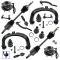 02-09 Chevy Buck GMC Mid Size SUV Steering & Suspension Kit (16 Piece)
