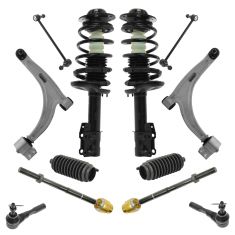 04-12 Malibu; 04-07 Maxx; 05-10 G6; 07-09 Aura Front Steering & Suspension Kit (10 Piece)