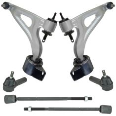 6 Piece Kit Lower Control Arm Ball Joint Tie Rod for Monterey Freestar New