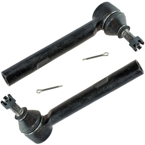 04-06 RX330; 06-08 RX400h; 07-09 RX350; 04-07 Highlander Front Outer Tie Rod End Pair