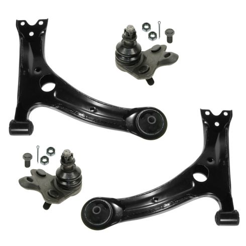 03-11 Toyota Matrix; 03-08 Pontiac Vibe; 09-11 Corolla Front Lower Control Arm & Ball Joint Set 4pc