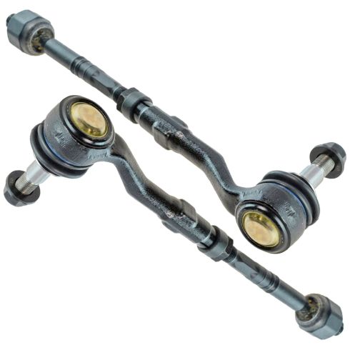 02-05 BMW 745i; 03-08 760i; 06-08 750i; 07-08 Alpina B7 Front Tie Rod Assy Pair