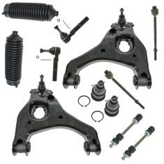 99-07 Silverado Sierra 1500 2WD Front Steering & Suspension Kit (12 Piece)