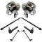 08-10 Dodge Grand Caravan; Chrysler Town & Country Steering Suspension Kit (8 Piece)