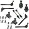 95-00 Suburban Escalade Tahoe Yukon K1500 K2500 4WD Steering & Suspension Kit (10 Piece)