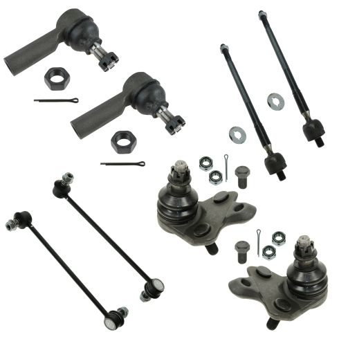 03-06 Toyota Matrix; Pontiac Vibe AWD Front Steering & Suspension Kit (8 Piece)