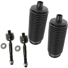 00-06 Toyota Tundra; 01-07 Sequoia Inner Tie Rod Ends w/ Rack Boots Kit (4 Piece)