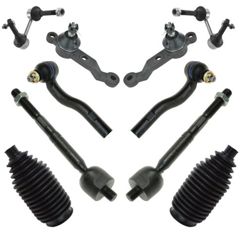 93-05 GS300; 98-00 GS400; 01-05 GS430 Front Steering & Suspension Kit (10 Piece)