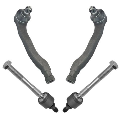 90-93 Acura Integra Front Inner & Outer Tie Rod End Kit (Set of 4)