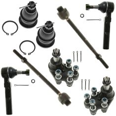 99-07 Silverado, Sierra 1500 2WD Front Steering & Suspension Kit (8 Piece Set)