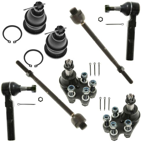 99-07 Silverado, Sierra 1500 2WD Front Steering & Suspension Kit (8 Piece Set)